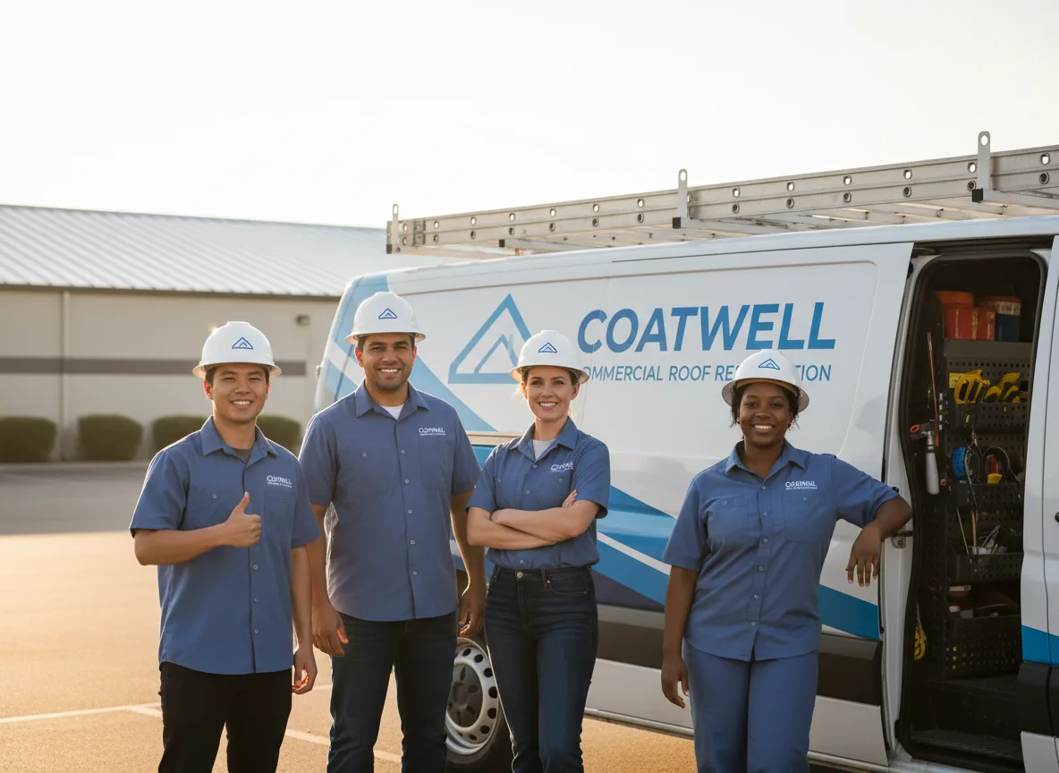Commercial roof coating company in Mize, MS